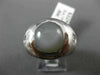 ESTATE LARGE 9.50CT DIAMOND & AAA STAR SAPPHIRE 14KT WHITE GOLD MENS RING #26279