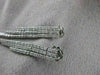 ESTATE 1.70CTW DIAMOND 14K WHITE GOLD HANGING DANGLE PUSHBACK EARRINGS 44MM #600