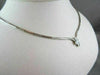 ANTIQUE 1.10CT 18K DIAMOND FLOWER DIAMOND BY THE YARD WHITE GOLD NECKLACE F VVS