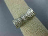 ESTATE .81CT DIAMOND WHITE GOLD 3D CLASSIC DOUBLE SIDED BOW FUN LOVE RING