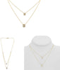 .39CT DIAMOND 14K YELLOW GOLD 3D ROUND & BAGUETTE HALO BY THE YARD LOVE NECKLACE
