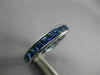 ANTIQUE .60CT DIAMOND 18K WHITE GOLD 3D FILIGREE ETERNITY ANNIVERSARY RING #6061