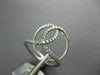 ESTATE LARGE .47CT DIAMOND 18KT WHITE GOLD 3D LOVE KNOT CLASSIC FUN RING