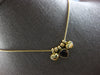 1.0CT AAA GARNET 14KT YELLOW GOLD SOLITAIRE 3 HEART LOVE FLOATING PENDANT #28222