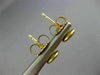 ESTATE SMALL .22CT DIAMOND 18KT YELLOW GOLD 3D ROUND CLUSTER PAVE STUD EARRINGS