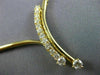 ESTATE 1.05CT DIAMOND 18KT YELLOW GOLD 3D CLASSIC JOURNEY DROP NECKLACE #12018