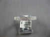 ESTATE .30CT DIAMOND 14KT WHITE GOLD CLASSIC 2 ROW PAVE WEDDING ANNIVERSARY RING