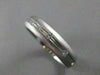 ESTATE WIDE 1.11CTW DIAMOND 14K WHITE GOLD MENS WEDDING RING 7MM SIZE 10.0 16847