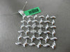 ESTATE EXTRA LARGE .96CT DIAMOND 18KT WHITE GOLD 3D CRISS CROSS SQUARE PENDANT