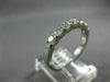ESTATE .70 DIAMOND 14KT WHITE GOLD 3D 7 STONE CLASSIC WEDDING ANNIVERSARY RING