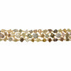 WIDE 48.19CT MULTI COLOR DIAMOND 18KT YELLOW GOLD 3D MULTI SHAPE TENNIS BRACELET