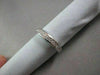 ESTATE .36CT DIAMOND 14K WHITE GOLD CHANNEL WEDDING ANNIVERSARY BAND RING 21710