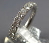 LARGE 2.12CT DIAMOND 18KT WHITE GOLD 3.5MM COMFORT FIT ETERNITY ANNIVERSARY RING