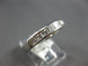 .68CT DIAMOND 14KT WHITE GOLD CLASSIC PRINCESS CHANNEL WEDDING ANNIVERSARY RING