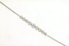.28CT DIAMOND 14KT WHITE GOLD CLASSIC GRADUATING JOURNEY FILIGREE LOVE BRACELET