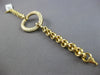 LARGE 1.73CT DIAMOND 14KT YELLOW GOLD CLASSIC OPEN OVAL MULTI ROW LINK BRACELET