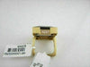 ANTIQUE WIDE 14CTW SMOKY TOPAZ DIAMOND 14K Y GOLD RING