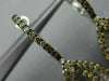 ESTATE 1.50CT WHITE & CHOCOLATE FANCY DIAMOND 14KT WHITE GOLD TEAR DROP EARRINGS