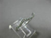 ESTATE WIDE .62CT DIAMOND 14KT WHITE GOLD SEMI MOUNT WEDDING ENGAGEMENT RING SET