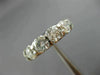 ESTATE LARGE 6.76CT ROUND DIAMOND PLATINUM 3D ETERNITY WEDDING ANNIVERSARY RING