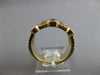 LARGE 4.54CT DIAMOND & AAA SAPPHIRE 14KT YELLOW GOLD 3 ROW BEZEL ETOILE FUN RING
