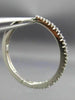 0.85CT ROUND DIAMOND 14KT WHITE GOLD 3D CLASSIC 2mm HOOP HANGING EARRINGS #25885