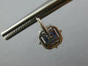 2.55CT DIAMOND & AAA SAPPHIRE 14KT WHITE GOLD 3D SQUARE FLOWER HANGING EARRINGS