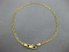 ESTATE 14KT YELLOW GOLD 3D GUCCI DESIGN CLASSIC FUN FLAT BRACELET