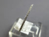 .26CT DIAMOND 14KT WHITE GOLD SHARED PRONG ETERNITY 1mm WEDDING ANNIVERSARY RING