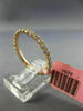 ESTATE .65CT DIAMOND 14K ROSE GOLD SIZABLE ETERNITY WEDDING ANNIVERSARY RING 2mm