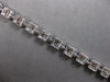 3.90CT DIAMOND 18KT WHITE GOLD 3D ROUND & BAGUETTE MULTI SQUARE TENNIS BRACELET