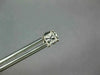 ESTATE .43CT DIAMOND 14KT WHITE GOLD 3D PRINCESS SQUARE STUDS EARRINGS #1785