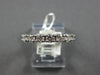 ESTATE .70CT DIAMOND 14K WHITE GOLD 7 STONE TRADITIONAL WEDDING ANNIVERSARY RING