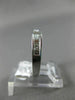 ESTATE .90CT PRINCESS & BAGUETTE DIAMOND 14KT WHITE GOLD ANNIVERSARY RING #1217