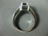 1.23CT DIAMOND & AAA RHODOLITE 18KT WHITE GOLD 3D SEMI ETERNITY ENGAGEMENT RING