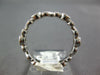 .44CT DIAMOND 14KT WHITE GOLD ROUND FILIGREE SIZEABLE ETERNITY ANNIVERSARY RING