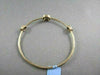 ANTIQUE HAMMER LOOK 9MM 2.7CT SMOKY TOPAZ 14KT YELLOW GOLD BANGLE ONE OF A KIND