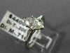 ESTATE .91CT MARQUISE & BAGUETTE DIAMOND 14KT WHITE GOLD ENGAGEMENT RING #22153