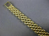 ESTATE GENEVE QUARTS .96CT DIAMOND 14KT YELLOW GOLD 3D OVAL PANTHER WATCH #2991