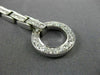 ESTATE WIDE 2.75CT ROUND DIAMOND 18K WHITE GOLD 3D TENNIS TOGLE BRACELET #21567