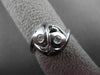 ESTATE LARGE .10CT DIAMOND 14KT WHITE GOLD DOUBLE HEART ETOILE RING #21028