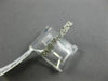 ESTATE .19CT DIAMOND 14K WHITE GOLD FILIGREE SQUARE HEART SHAPE ANNIVERSARY RING