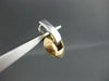 ESTATE 14KT WHITE & YELLOW GOLD HEART HANGING CLIP ON EARRINGS BEAUTIFUL! #22561