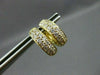 ESTATE .35CT DIAMOND 14KT YELLOW GOLD CLASSIC CHANNEL HUGGIE EARRINGS #18341