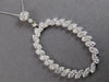 EXTRA LARGE 3.21CT DIAMOND 14KT WHITE GOLD MULTI LEAF OPEN OVAL FLOATING PENDANT