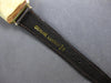 ANTIQUE LARGE 14KT YELLOW GOLD 3D RECTANGULAR LONGINES MENS WATCH #27972