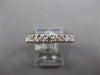 1.36CT DIAMOND 18KT WHITE GOLD 3D ROUND COMFORT FIT ETERNITY ANNIVERSARY RING