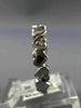 ESTATE .50CT DIAMOND 14KT WHITE GOLD MULTI HEART 3/4TH ETERNITY LOVE RING #20364