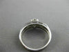 ANTIQUE .74CT ROUND & BAGUETTE DIAMOND 18KT GOLD ENGAGEMENT WEDDING RING #21860