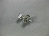 ESTATE .40CT DIAMOND 14KT WHITE GOLD 3D SOLITAIRE TENSION STUD EARRINGS #17278